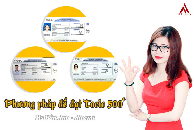 phương pháp đạt 500 điểm toeic